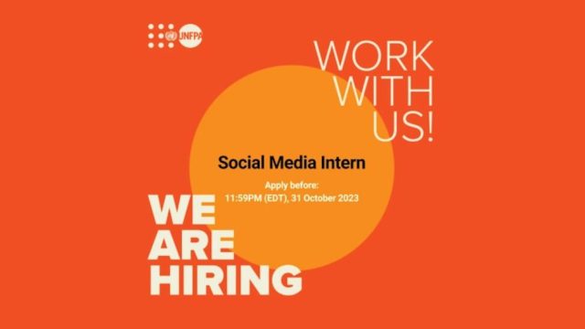 PAID INTERNSHIP : Apply to be a UNFPA Social Media Intern in New York, USA,