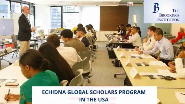 FULLY FUNDED TO USA : Check out the Echidna Global Scholars Program 2024