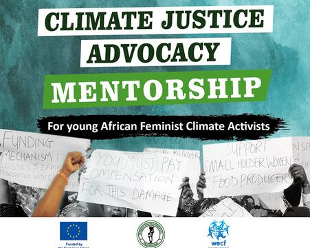 Funded : Apply for the WEP Climate Justice Advocacy Mentorship for young African feminist climate activists
