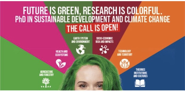 CLIMATE CHANGE SCHOLARSHIP TO ITALY